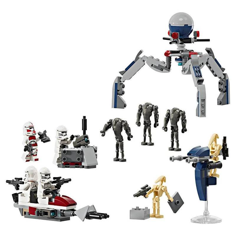 Конструктор LEGO Star Wars Clone Soldier & Battle Droid Battle Set (75372) - Boxette Shop